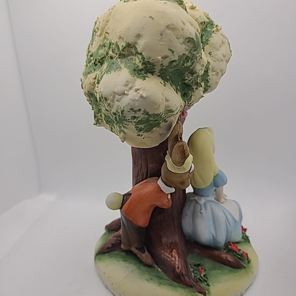 Walt Disney Productions Porcelain Tree Alice in Wonderland 7.25" NO BOX - Picture 3 of 9